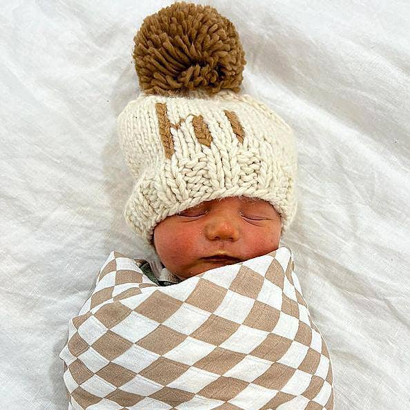 Huggalugs - Wholesale Beanie - Kids - hi. Pecan Hand Knit Beanie Hat Baby & Kids6