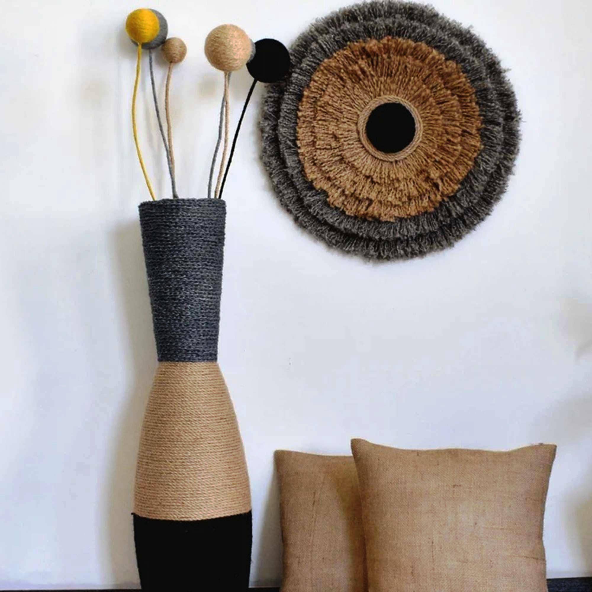 JuteExtravaganza - Wholesale Vase - Tall floor vase in Scandinavian style9