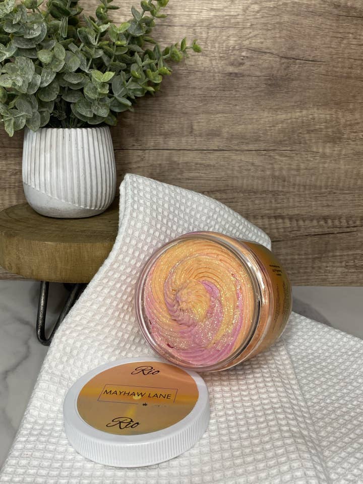 Whipped Bath Butter for wholesale by Mayhaw Lane