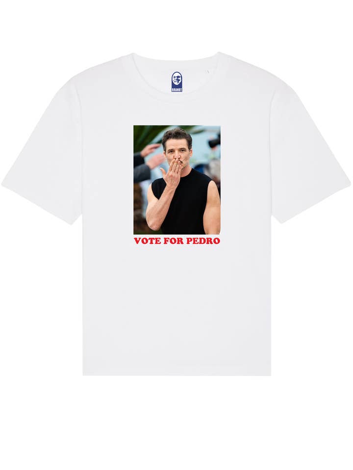 Vote For Pedro T-Shirt by Brandt for wholesale by Family Store UK