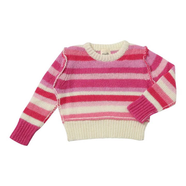 Donna Sweater in Berry Stripe and other Purchase Wholesale felpe donna. Free Returns & Net 60 Terms on Faire trending on Faire.