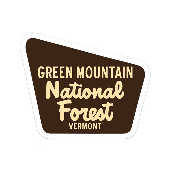 Albion Mercantile Co. - Wholesale Sticker - Green Mountain National Forest Sticker
