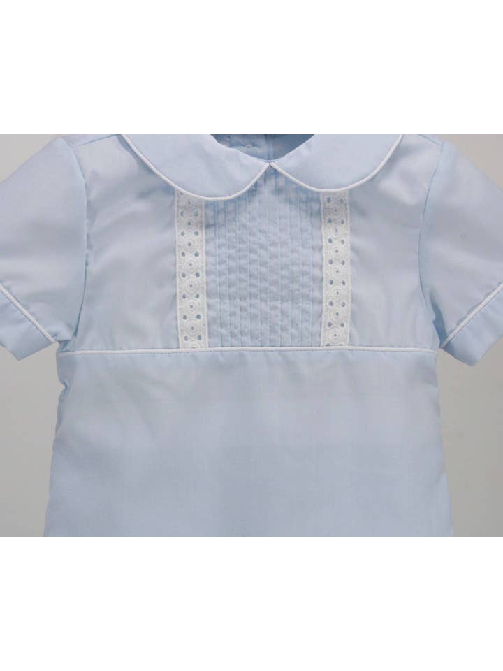 Baby Blessings Clothing - Wholesale Clothing Set - Baby - Light Blue Little Lace Set