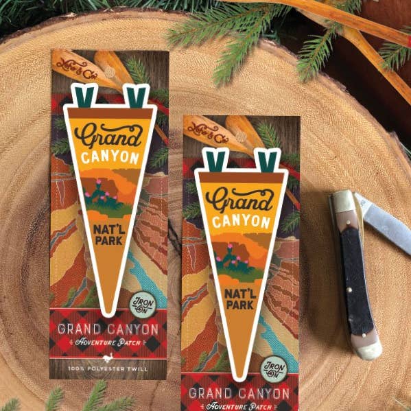 Grand Canyon National Park Adventure Patch for wholesale by Yoho & Co.