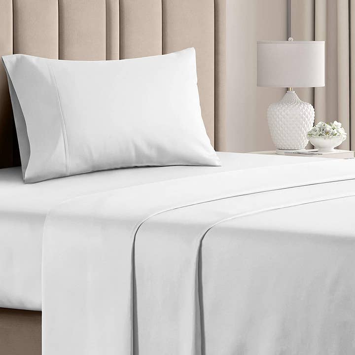 CGK Unlimited - Wholesale Sheet Set - Soft 400 Thread Count 4 Piece Sheet Set - 100% Cotton Sateen56