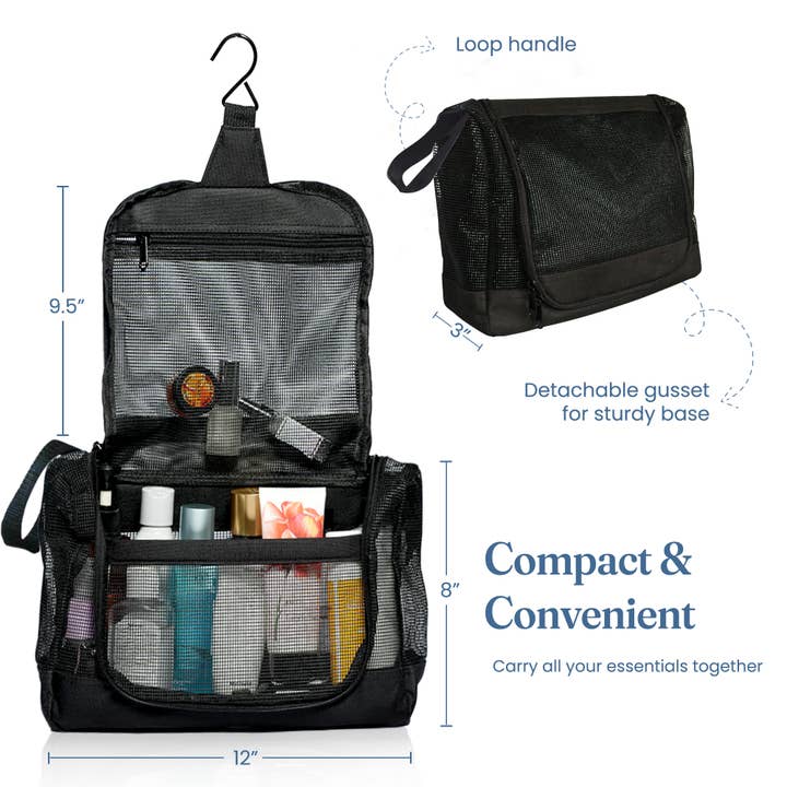 The Fine Living Company - Wholesale Bath Caddy - Shower Caddy-Black2