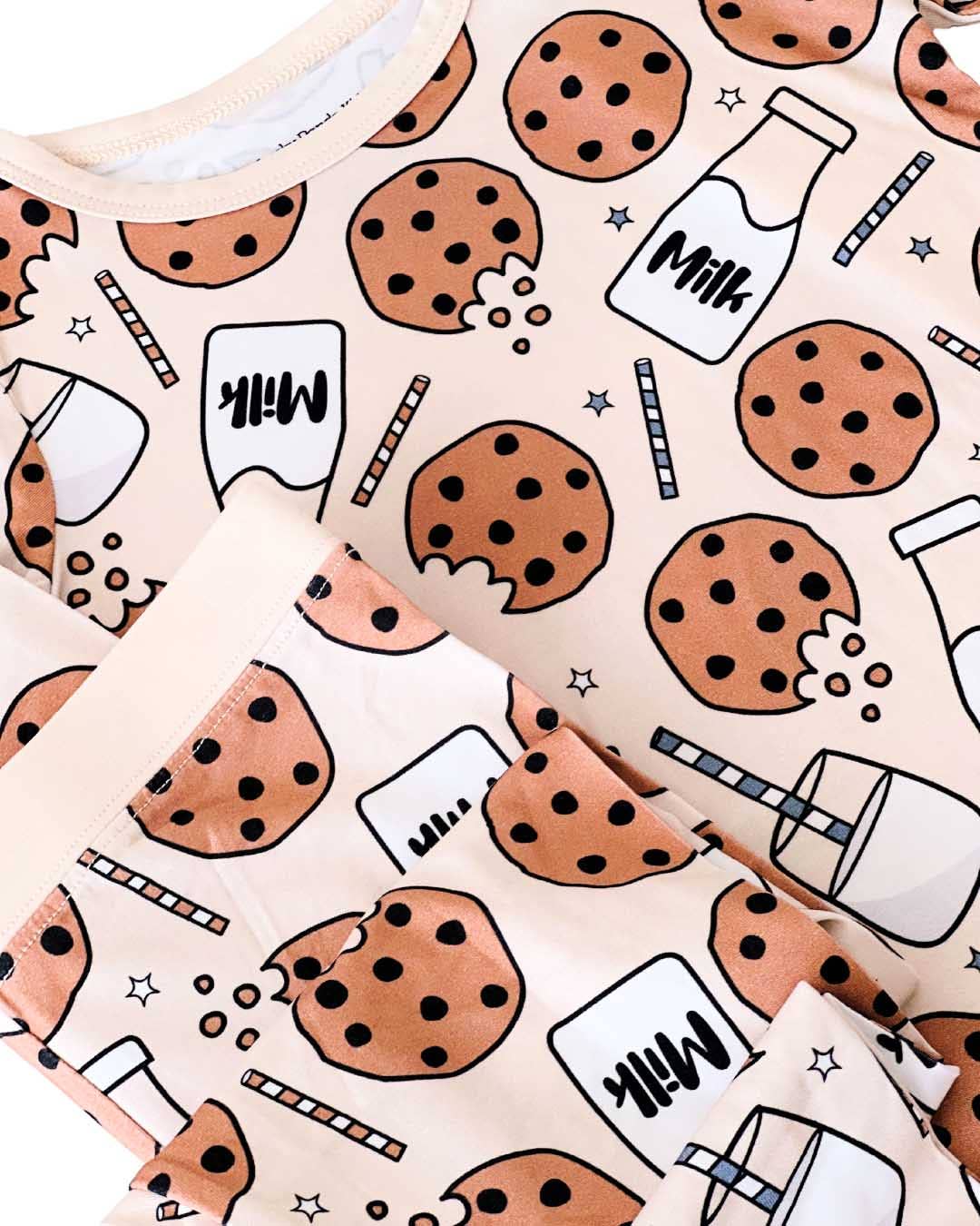Lucky Panda Kids - Wholesale Sleepwear Set - Kids - Bamboo Kids' Two Piece Set | Milk & Cookies12
