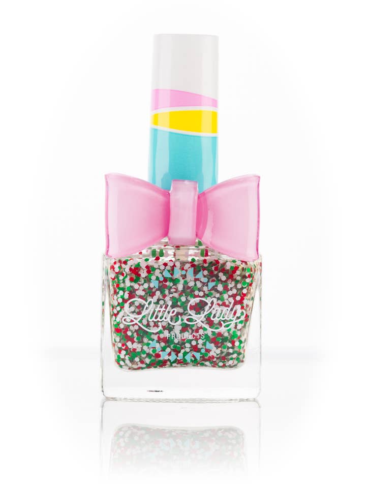 Neglelak med pebermynte drys for engroshandel hos Little Lady Products