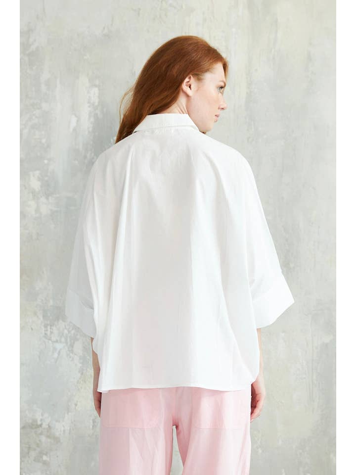 white FLAMINGO SHIRT for wholesale on Faire