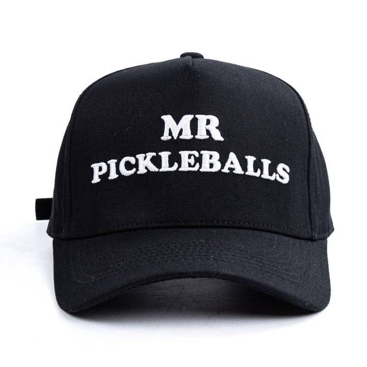 MR PICKLEBALLS CAPS for wholesale by rich girl on vacation