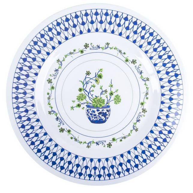 The Enchanted Home - Wholesale Dinnerware Set - Floral Cache Pot Melamine Dinnerware Collection3