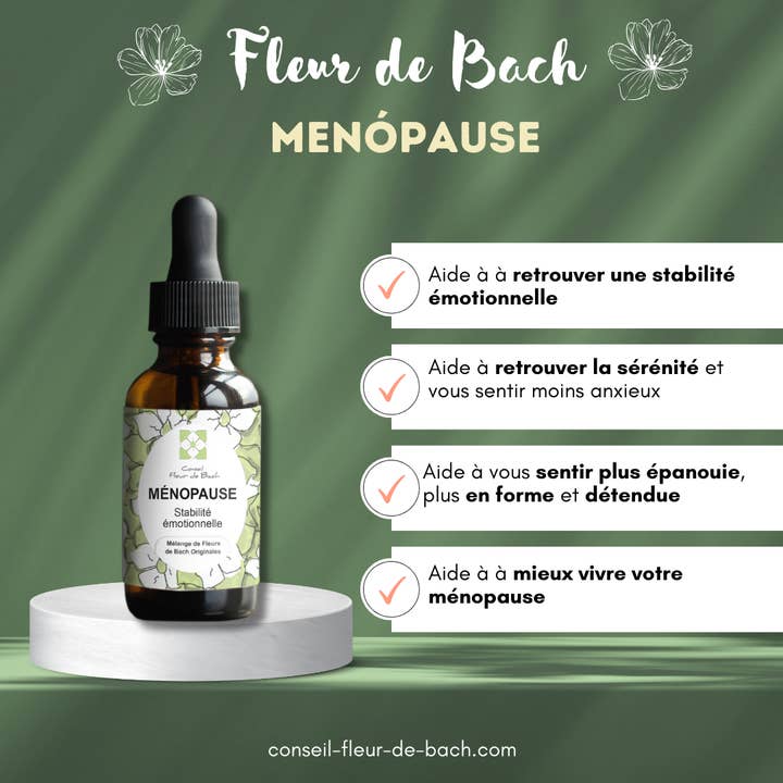 Conseil fleur de Bach - Wholesale Oral Supplement/Vitamin - Bach Flowers Menopause3