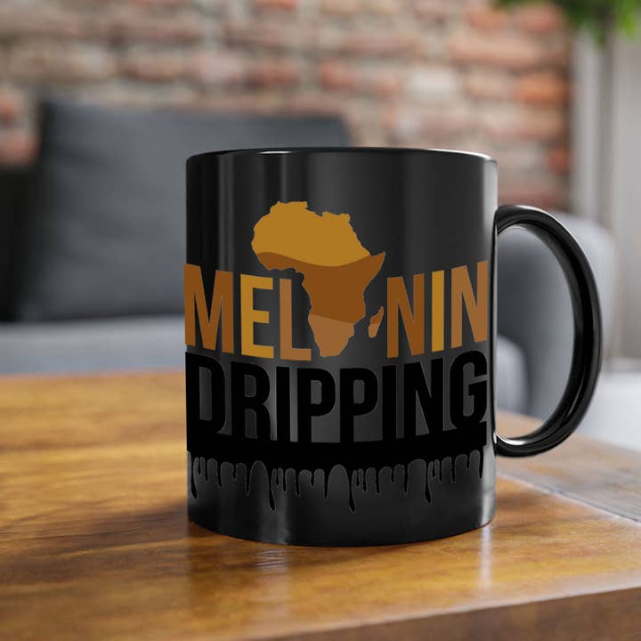 Mugs R Us – Großhandel Kaffeebecher – Melanin Dripping 182#- Black Words - Phrases-Tasse/Kaffeetasse21