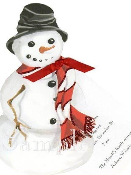 Invitations (Die Cut Invitations - HW712) for wholesale by Stevie Streck Designs