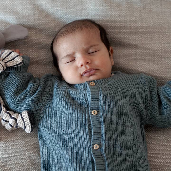 Sophie Home Ltd - Wholesale Security/Cuddle Blanket - Baby - Cotton Knit Baby Comforter Cuddle Cloth - Elephant