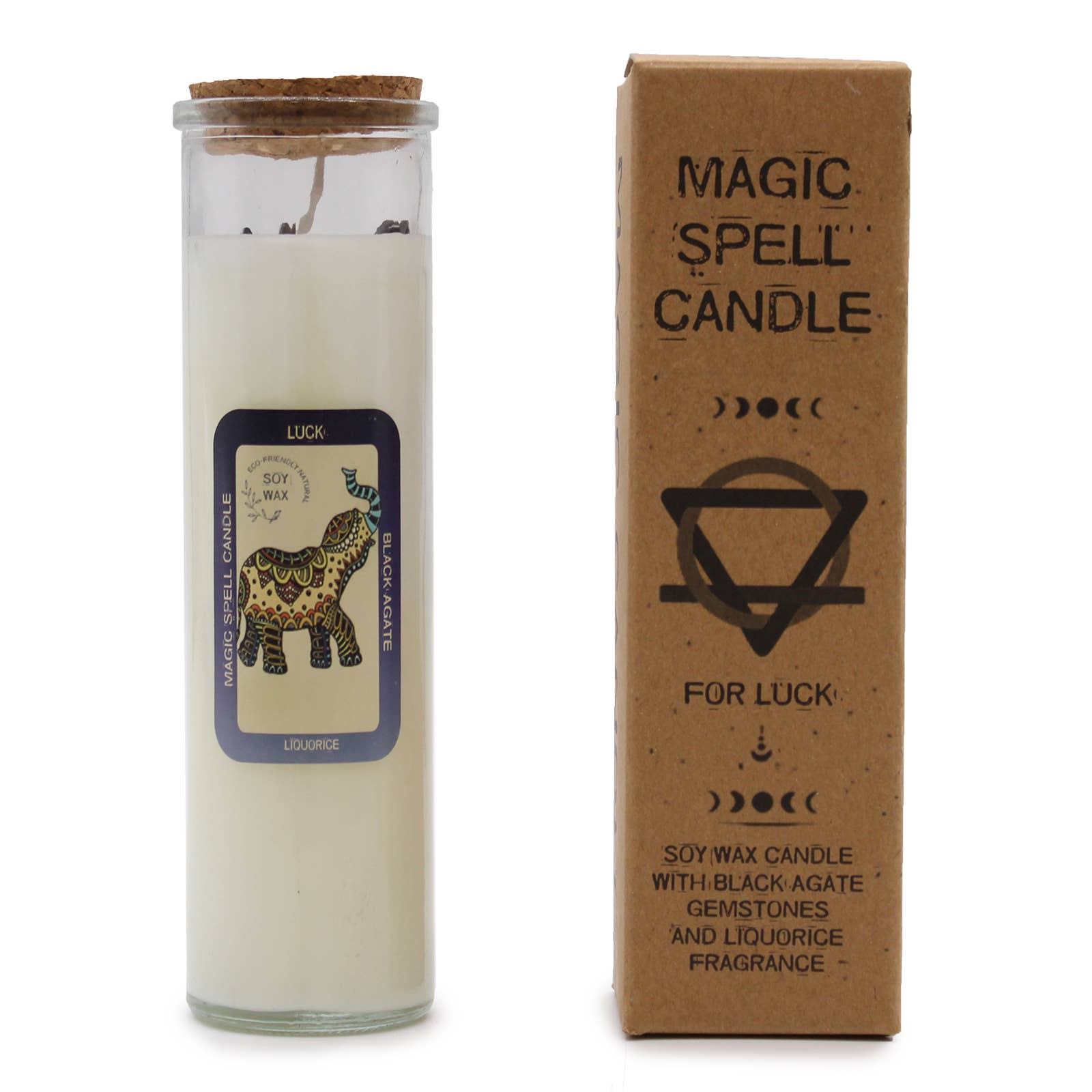 Ancient Wisdom - Vente Bougie votive - Bougie Magic Spell - Luck2