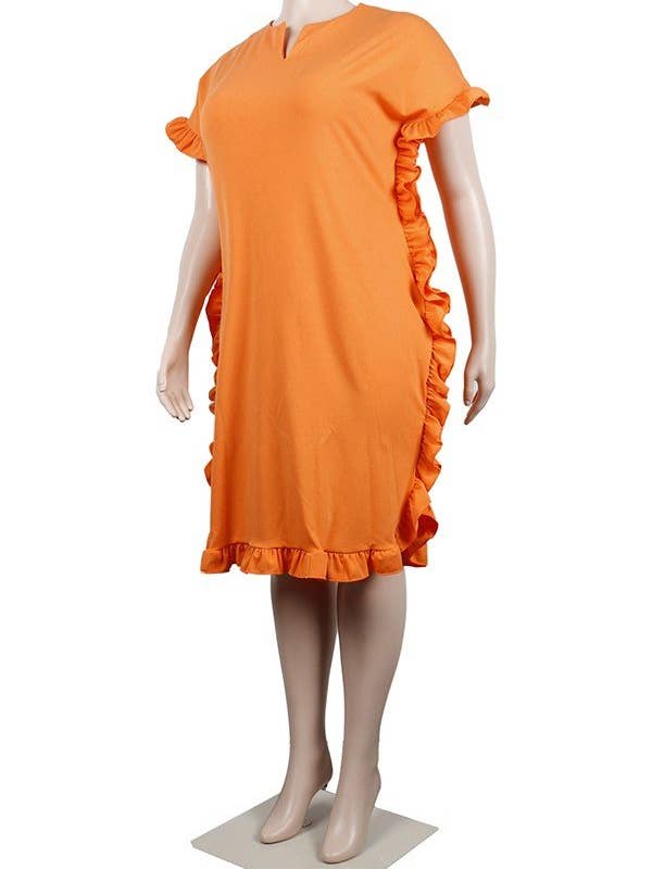Aria Romance - Wholesale Dress - Women's - Solid Color Loose Dress Nightclub Clothes - DEWNY9042