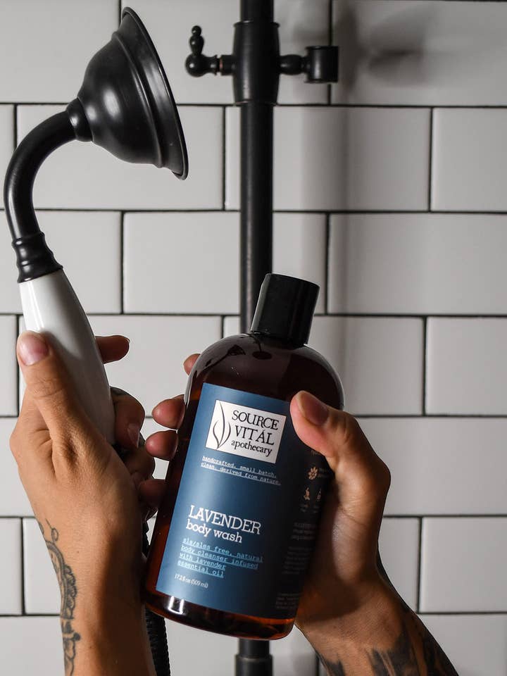 Natural Body Wash for wholesale by Source Vital Apothecary