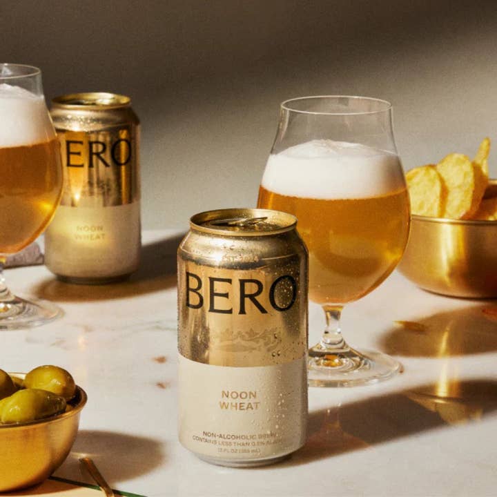 BERO Brewing - Wholesale Non-Alcoholic Beer - BERO Noon Wheat Beer - Premium Non Alcoholic Beer1
