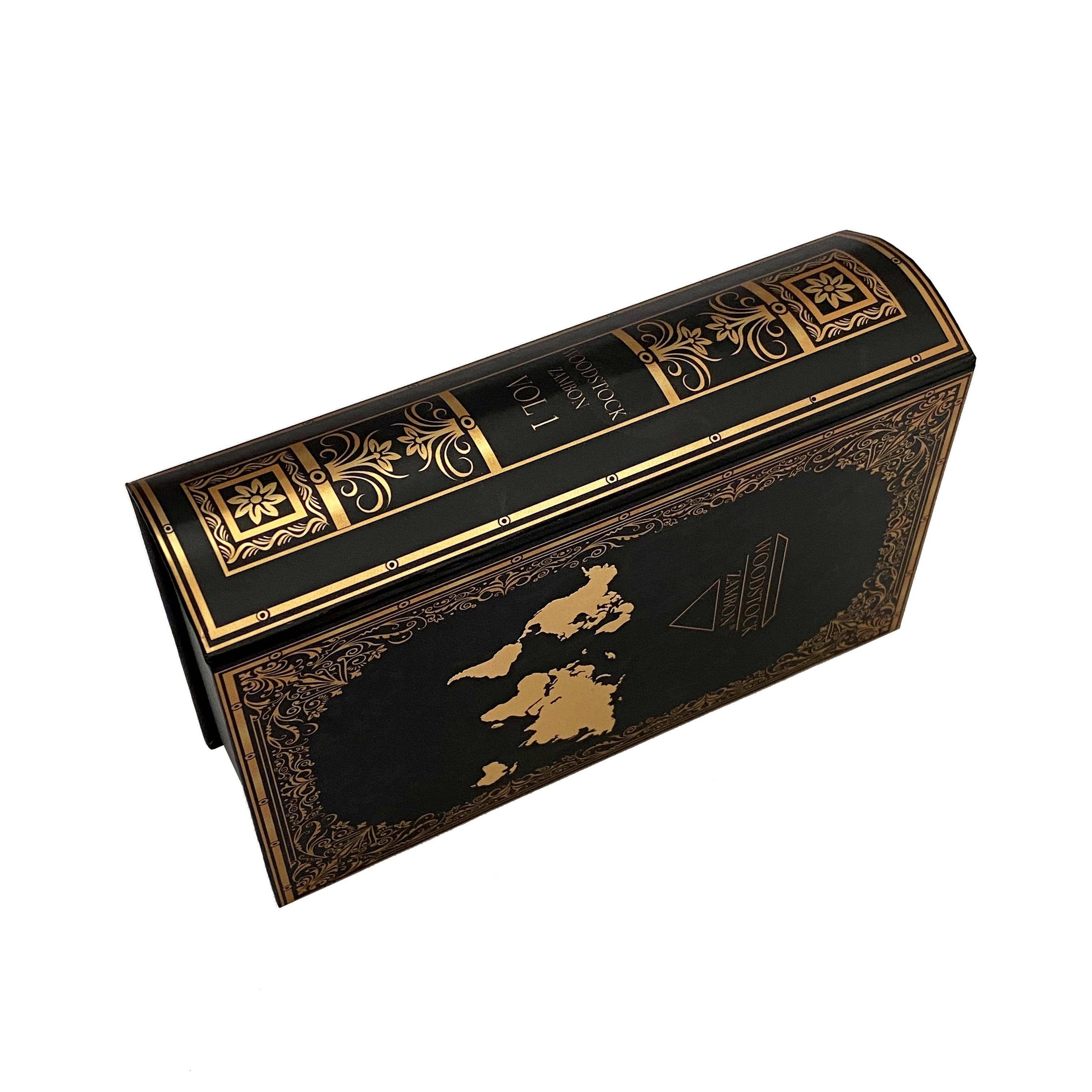 Woodstock Zambon – wholesale Wrist Watch – Unisex – Black Heart Waterproof Watch4