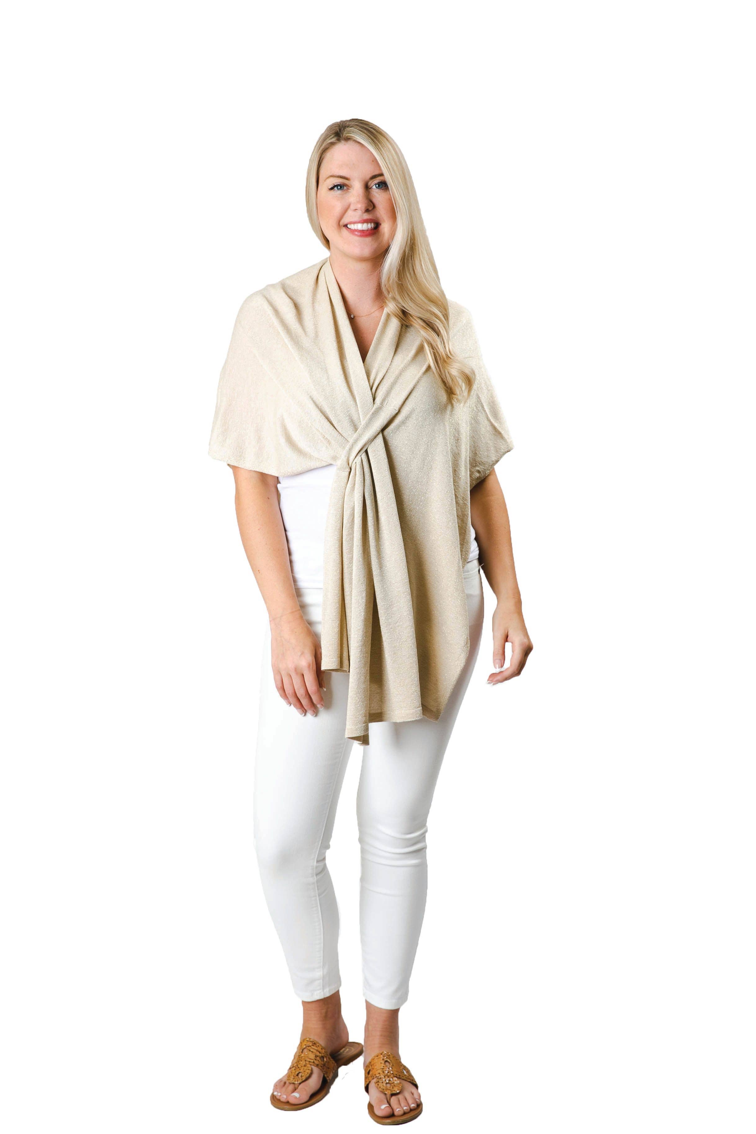 Top It Off - Wholesale Wrap - Women's - Lightweight Kaylie Wraps - Sophisticated & Holiday- Ready2