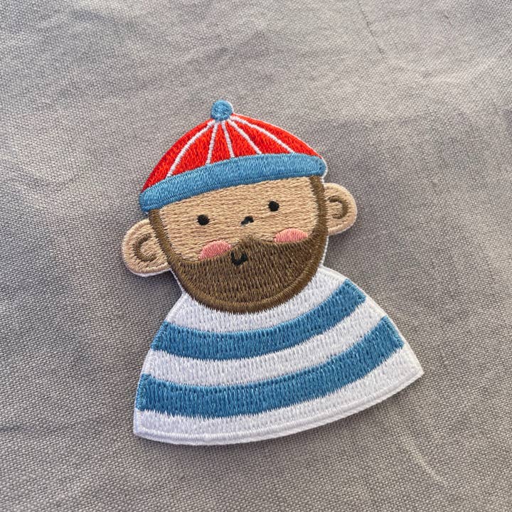 Iron-on Patch Sailor – Patch for Kids for wholesale by Hannahs Firlefanz
