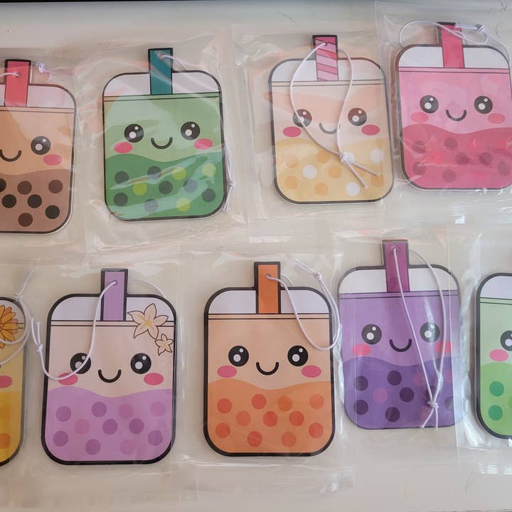 Boba Air Fresheners for wholesale by Boba Origin