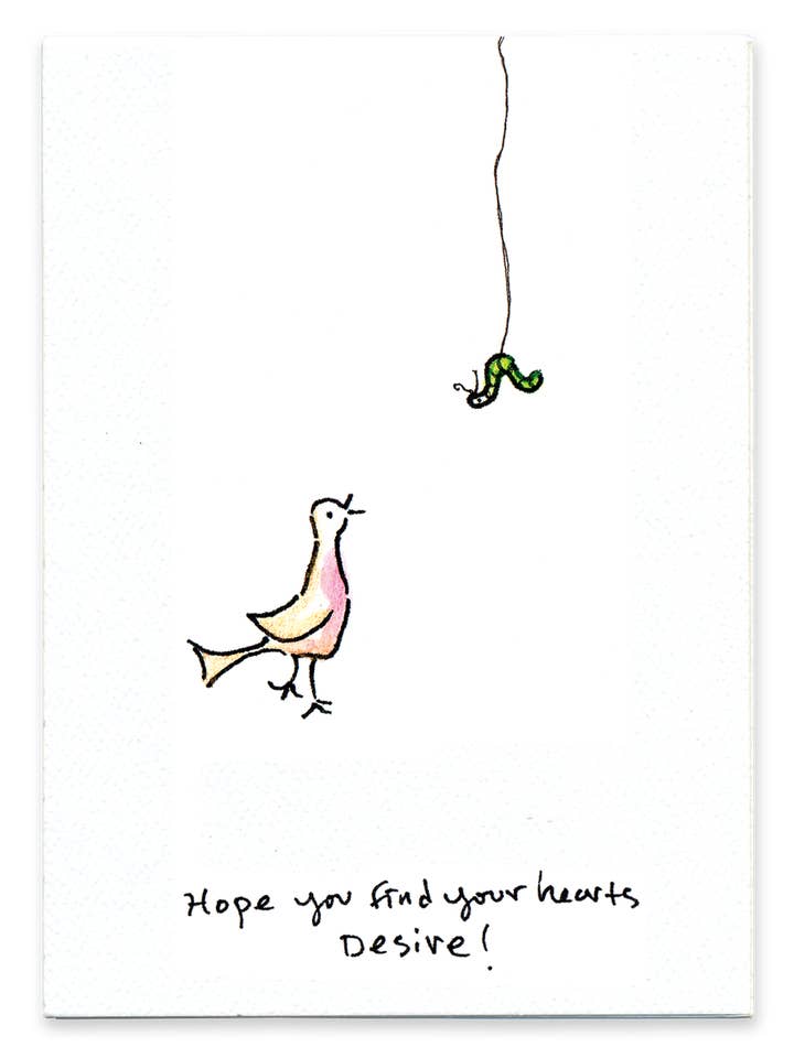 Espero que encuentres el deseo de tu corazón (pájaro) para venta al por mayor de Rosie’s Wonders Connection Cards