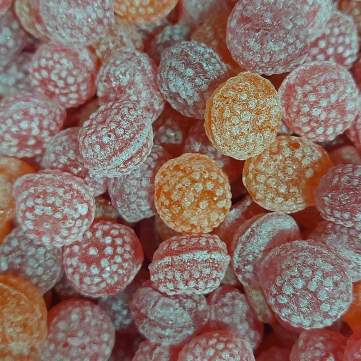 Confiserie 1844 – wholesale Boiled sweets – Sour Candies - Wild Berries - Bulk 1Kg NEW