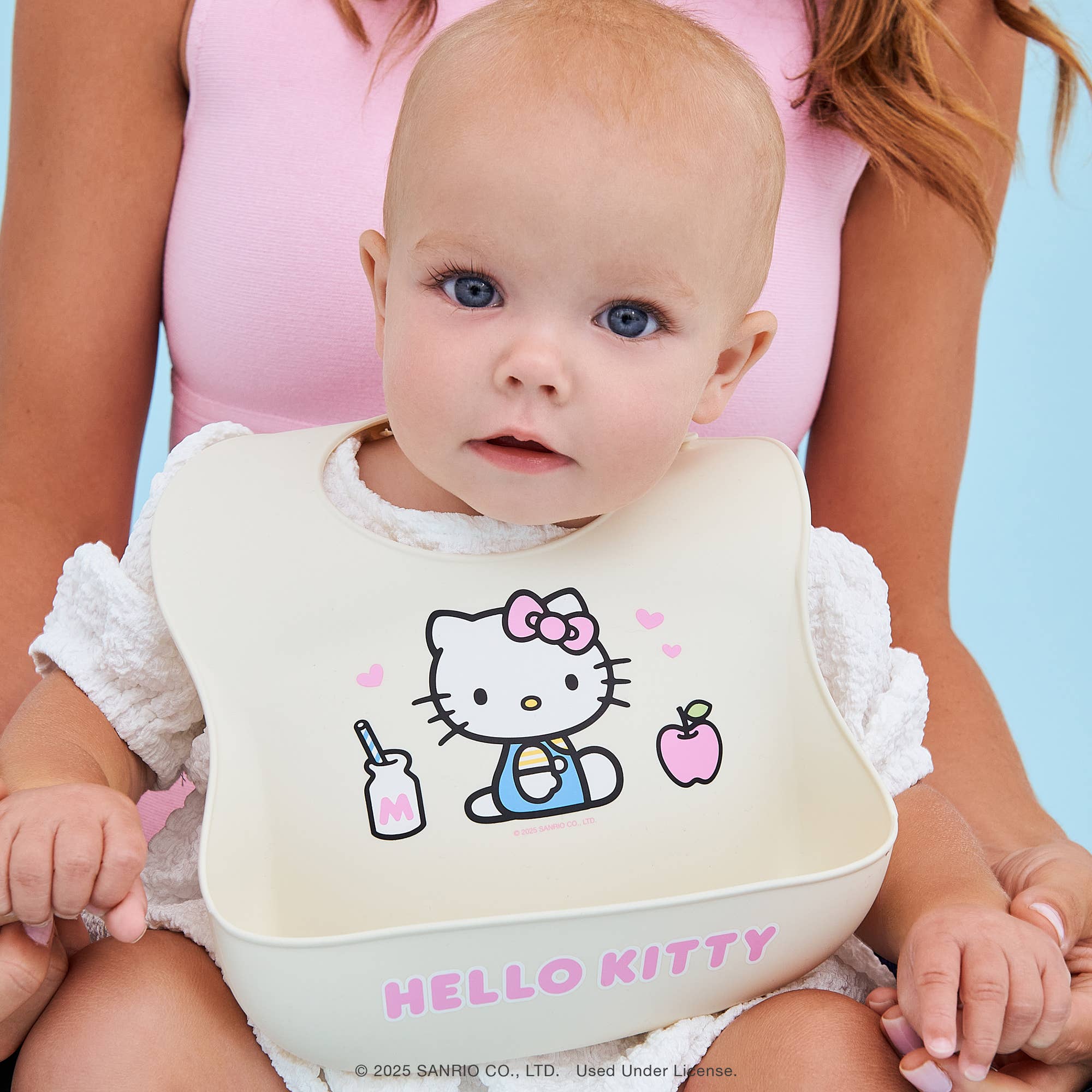 JuJuBe - Wholesale Bib - Baby - Hello Kitty® × JuJuBe Pink Silicone Bibs 5