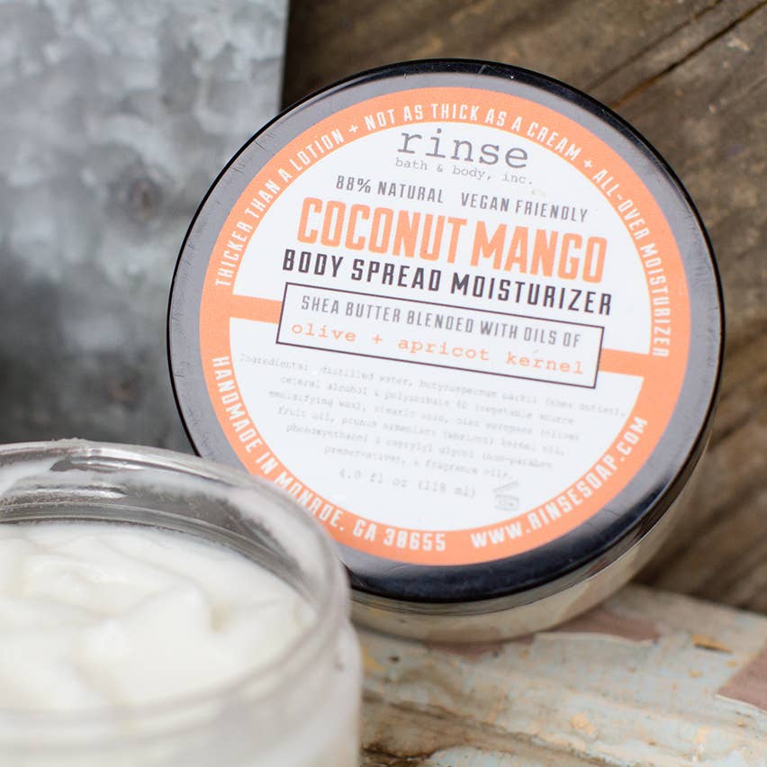 Rinse Bath Body Inc - Wholesale Body Cream/Lotion - Body Spread Lotion - Coconut Mango3