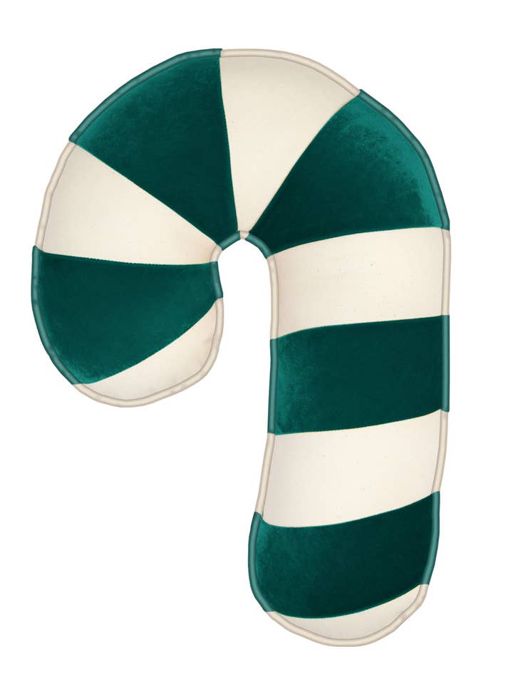 “Green Lollipop” Patchwork Pillow for wholesale by Moi Mili