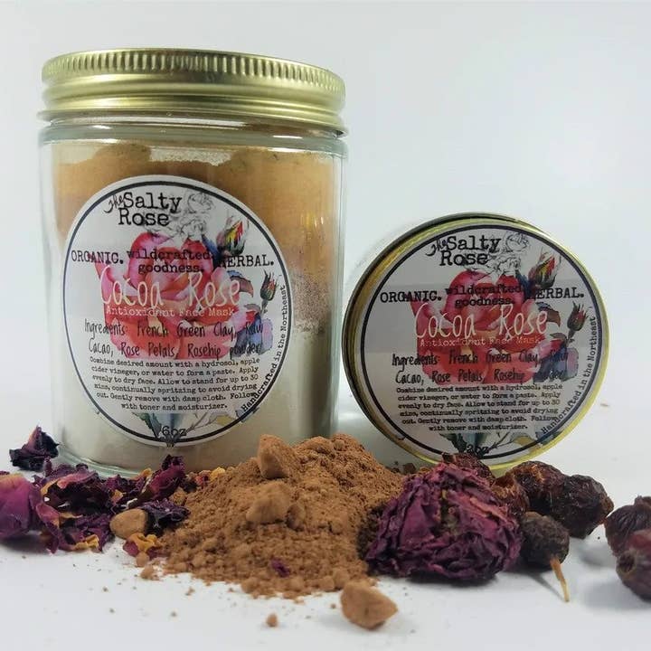 Cocoa Rose Antioxidant Mask for wholesale by The Salty Rose