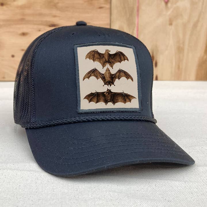 backerton - Wholesale Trucker Hat - Unisex - Bats -  Stanley Trucker Hat0