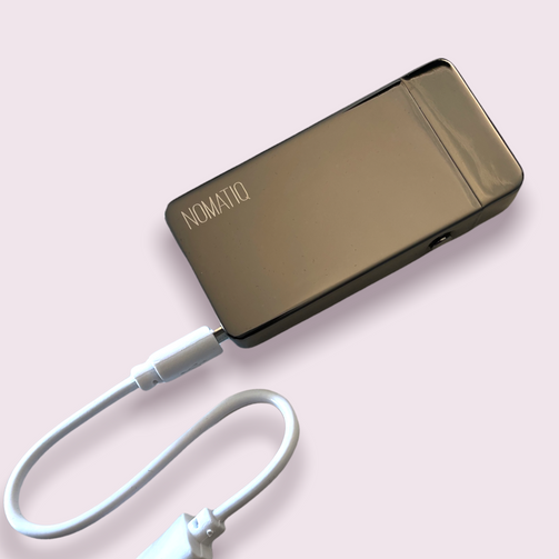 Nomatiq - Wholesale Lighter - Dual Arc Lighter (Black)2