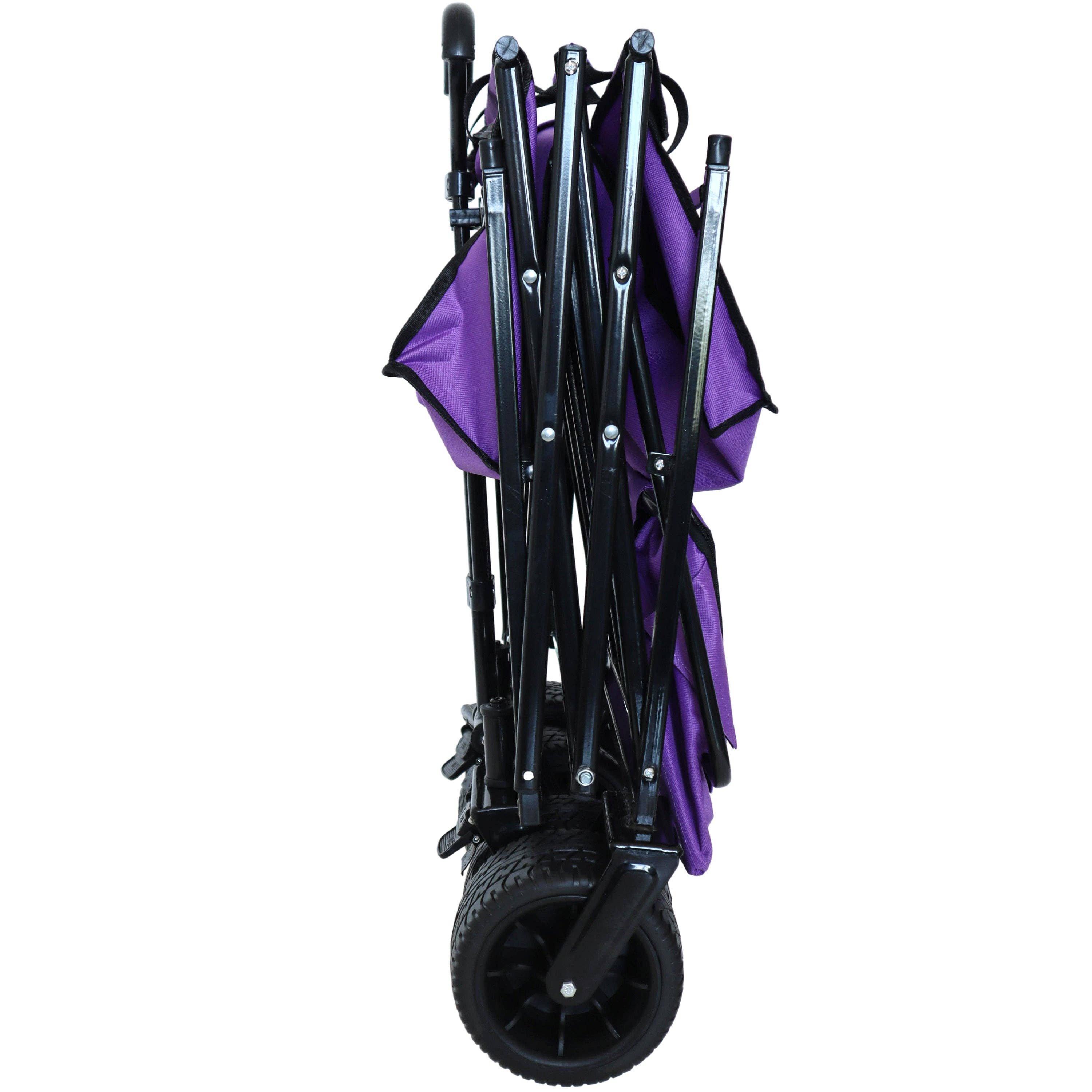 39F Inc. - Wholesale Shopping Cart - 480lbs Foldable Wagon with Canopy & All-Terrain Wheels15