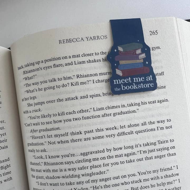 Marcador magnético Meet Me at the Bookstore para venta al por mayor de Mouthy Broad