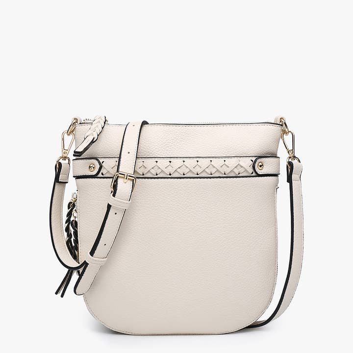 Jen & Co. - Wholesale Crossbody Bag - Women's - M2466 Esther Whipstitch Trim Round Crossbody4