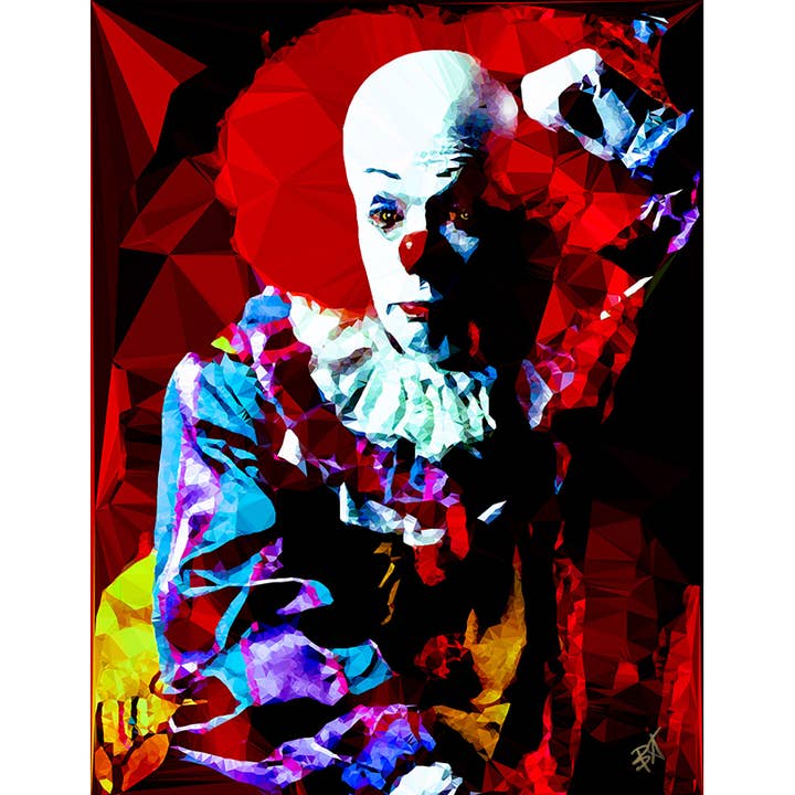 The Clown (I) van Baiba Auria - gesigneerde Giclée-print voor wholesale door Egoiste Gallery