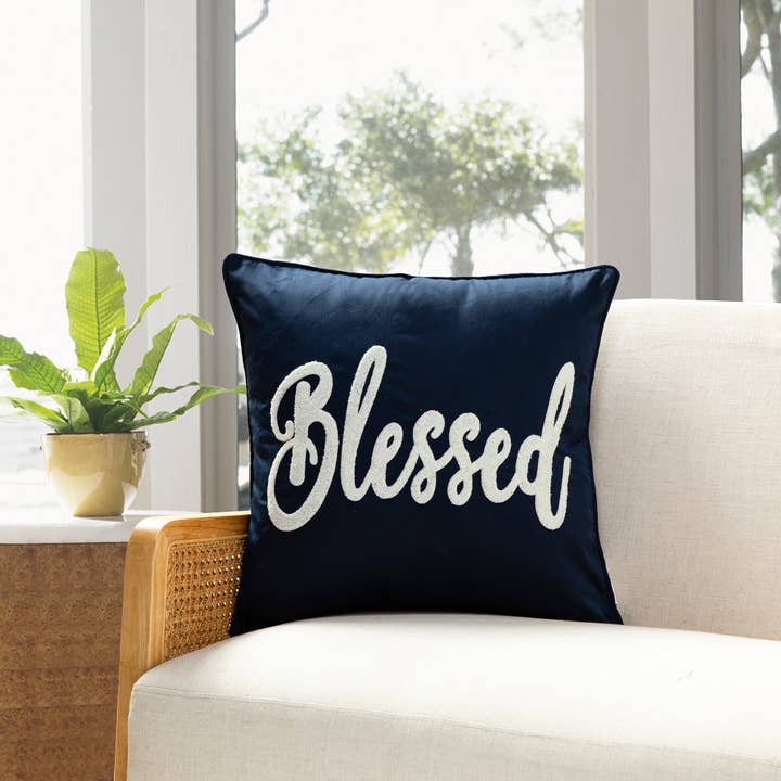 Cottage Icons throw pillow - set of 2 for wholesale by Peterson Houseware & Artwares US