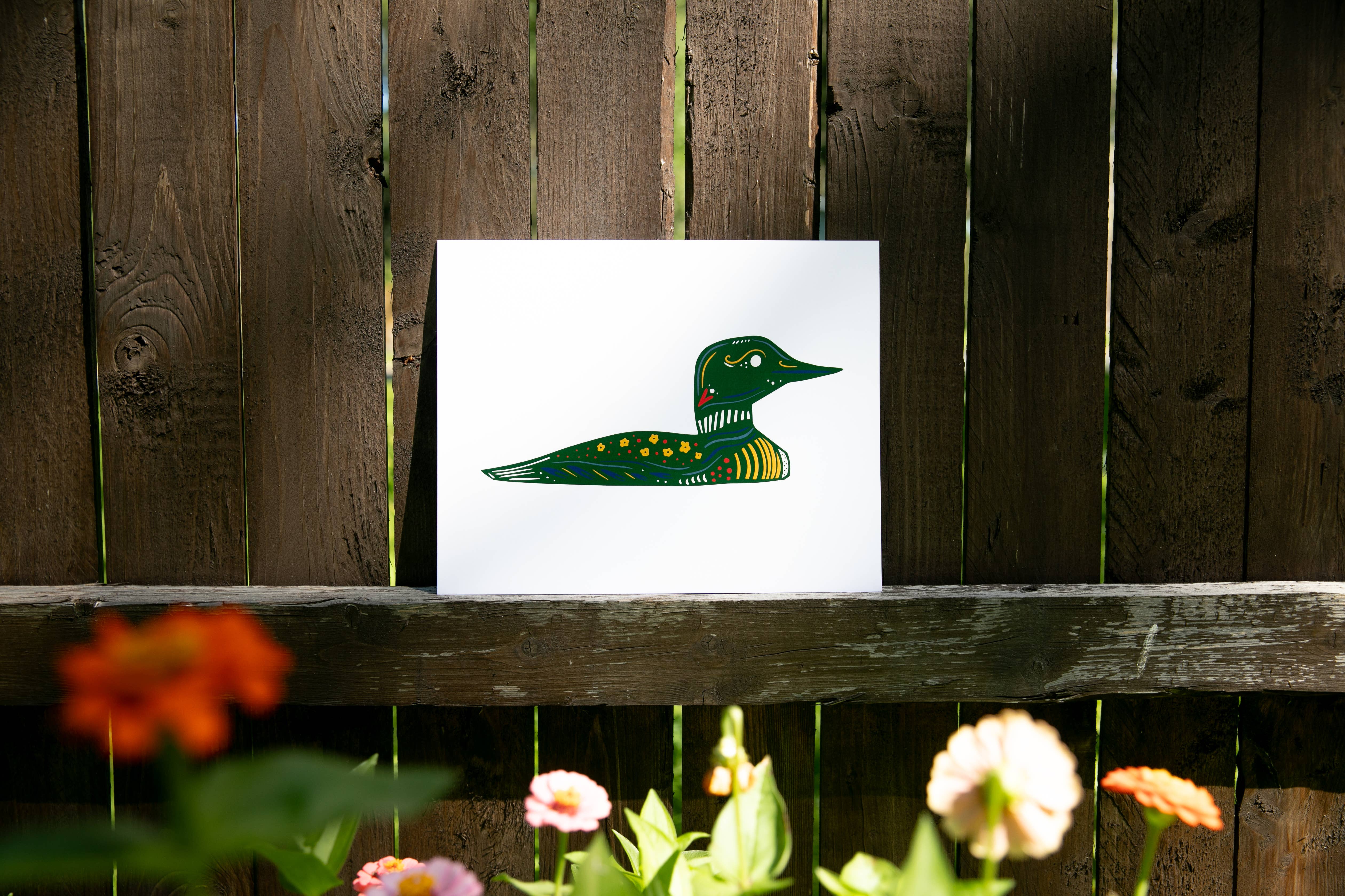 Hinterland Goods - Wholesale Art Print - Common Single Loon Print Wall Art Nordic1