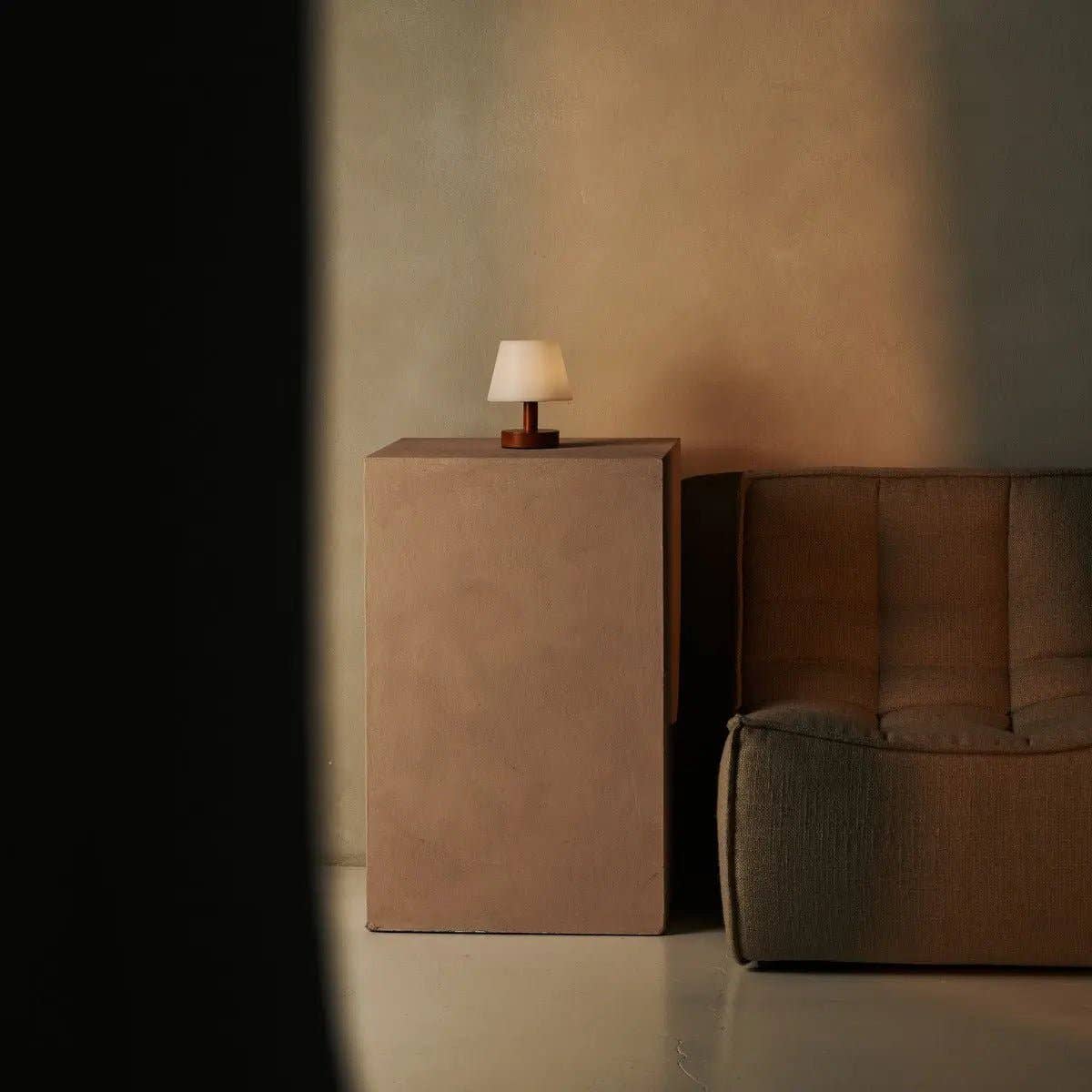 Tavellio - Wholesale Accent/Desk Lamp - Teddy Chestnut Brown Wooden Rechargeable Table Lamp | Dimmable, Cordless & 3 Light Modes12