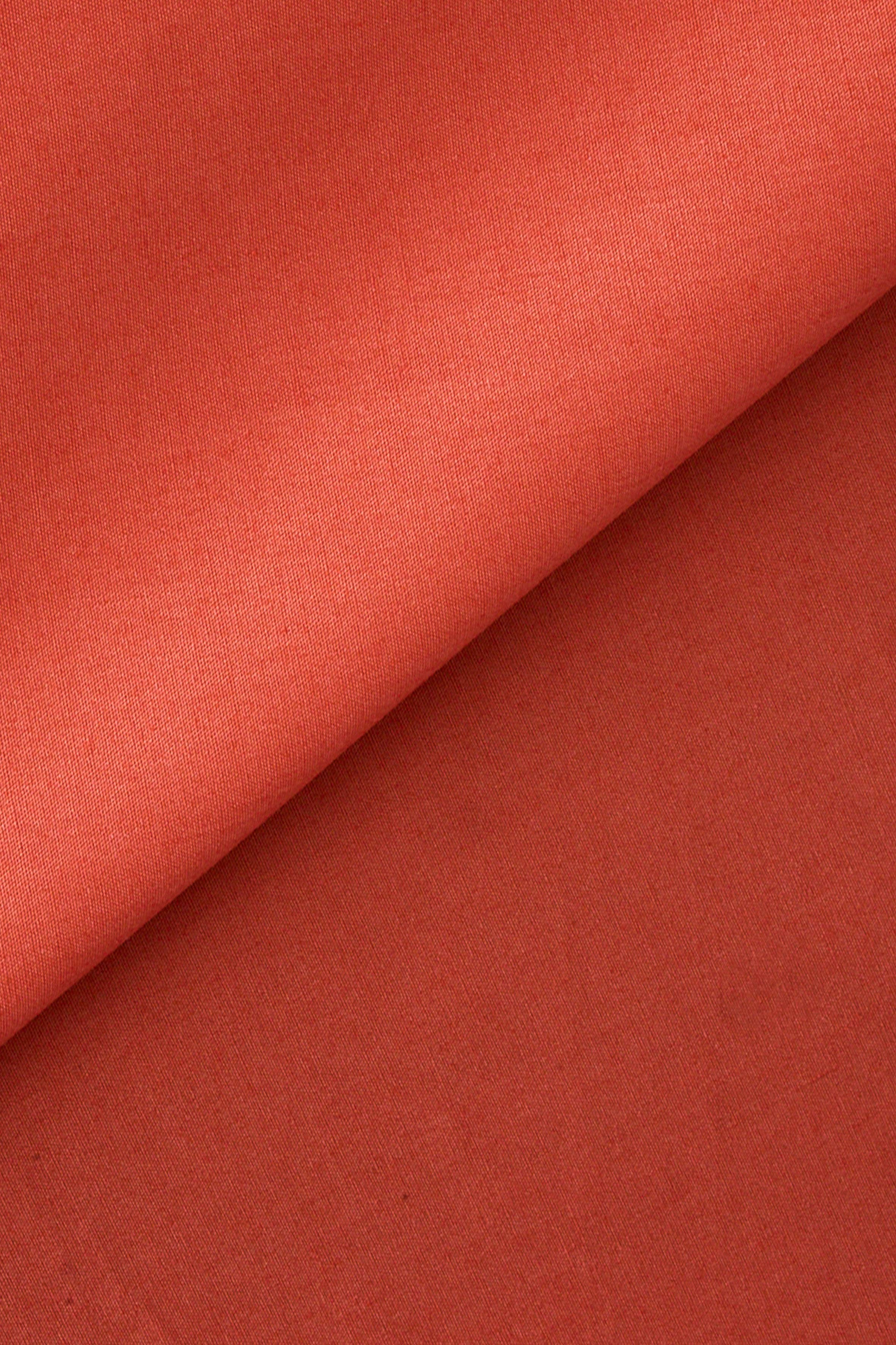 Atelier Brunette - Fabrics & Sewing Patterns Shop - Vente Tissu - Tissu Popeline Coquelicot Mandarine3