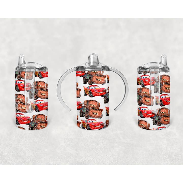 Mater & McQueen Kids 12oz Skinny Sippy Cup for wholesale by WST Wholesale