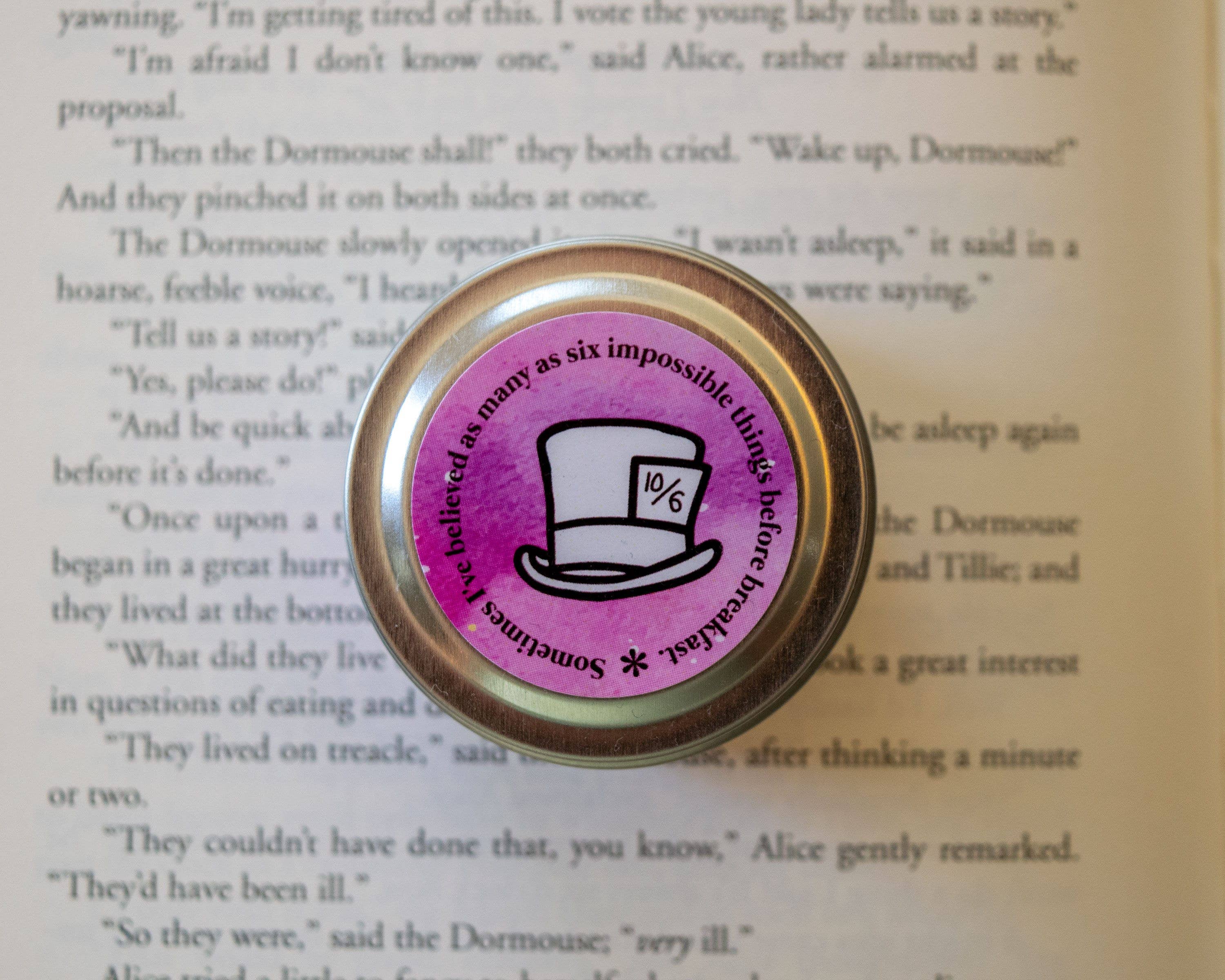 Valiant Candle - Wholesale Travel Candles - Alice's Tea Party1