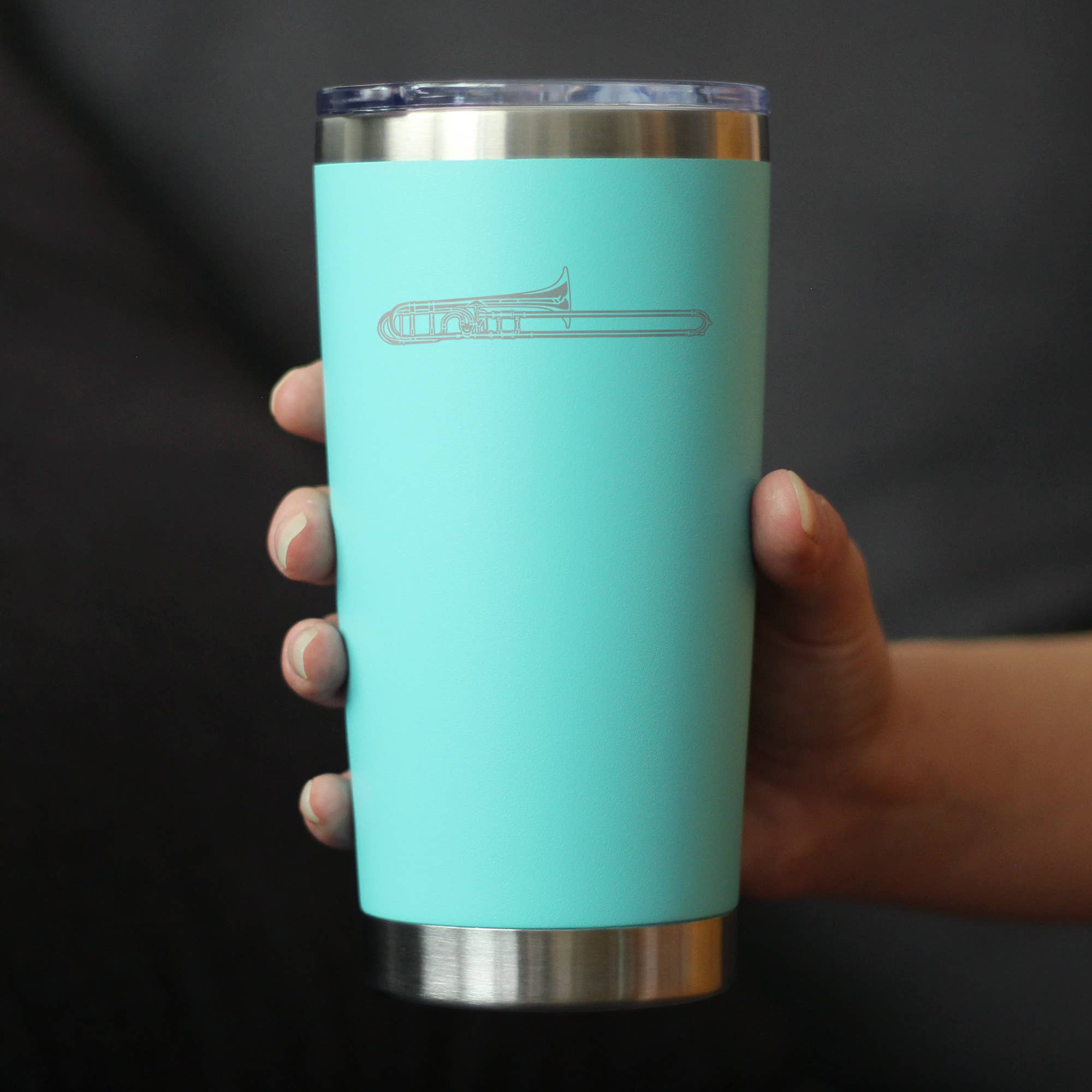 bevvee - Wholesale Insulated Mug/Tumbler - Trombone Insulated Travel Tumbler - Band Musician Gifts7