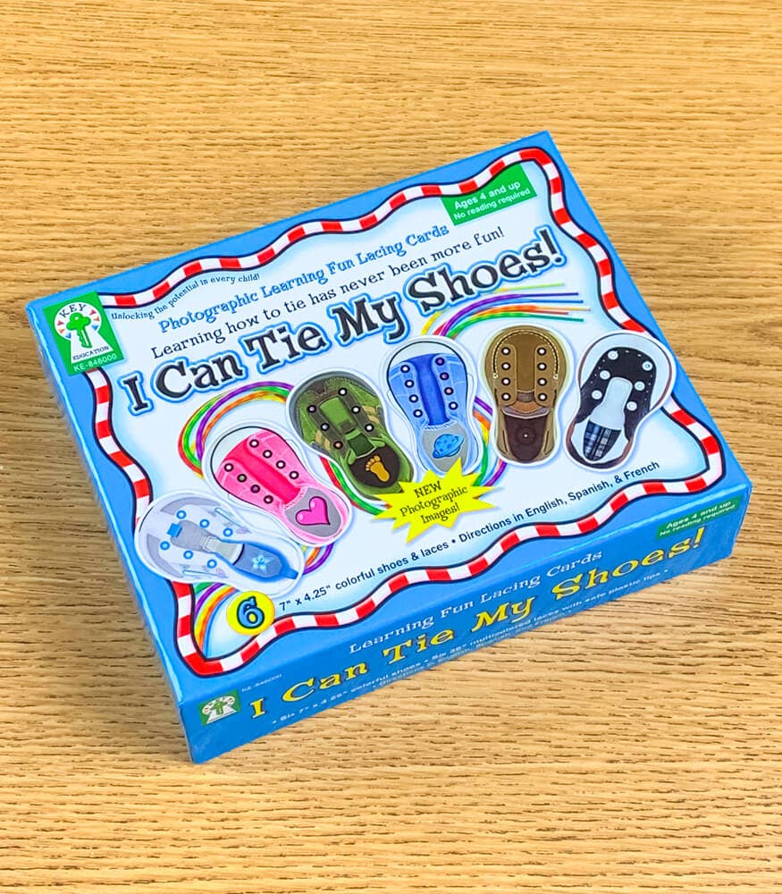 Carson Dellosa Education - Wholesale Learning Cards - Kids & Baby - I Can Tie My Shoes Lacing Cards1