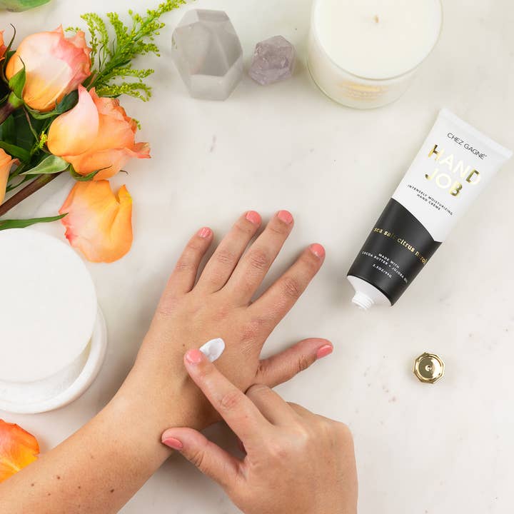 Chez Gagné - Wholesale Hand Cream/Lotion - Hand Job - Sea Salt Citrus Neroli - Vegan Hand Crème - 3.4oz