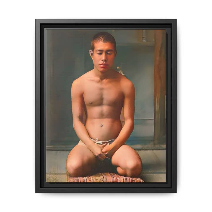 celibataire 025 | Foto Vintage Enmarcada - Lienzo Mate para venta al por mayor de Walt & Pete