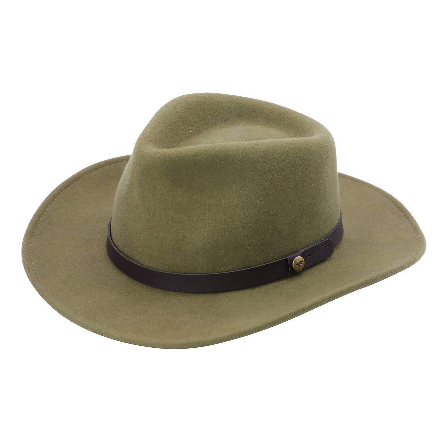 Peter Grimm - Wholesale Fedora - Unisex - Sherpa Wool Felt Crushable Packable Fedora Hat0